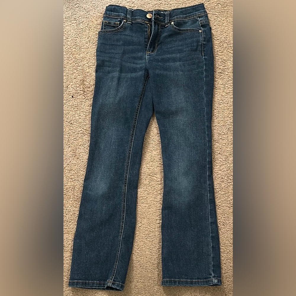 Jordache Dark Blue Straight Leg Women's Jeans